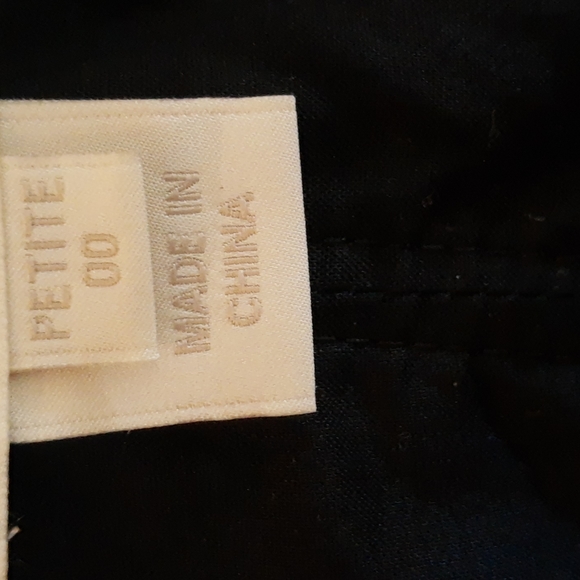 J. Crew Cathleen Black Lace Strapless Party Dress, Size Petite 00 - Picture 8 of 9